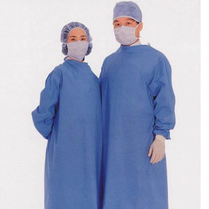 Medical Disposable Hospital Nonwoven Surgeon Isolation Surgical Gown (SC-SG001)